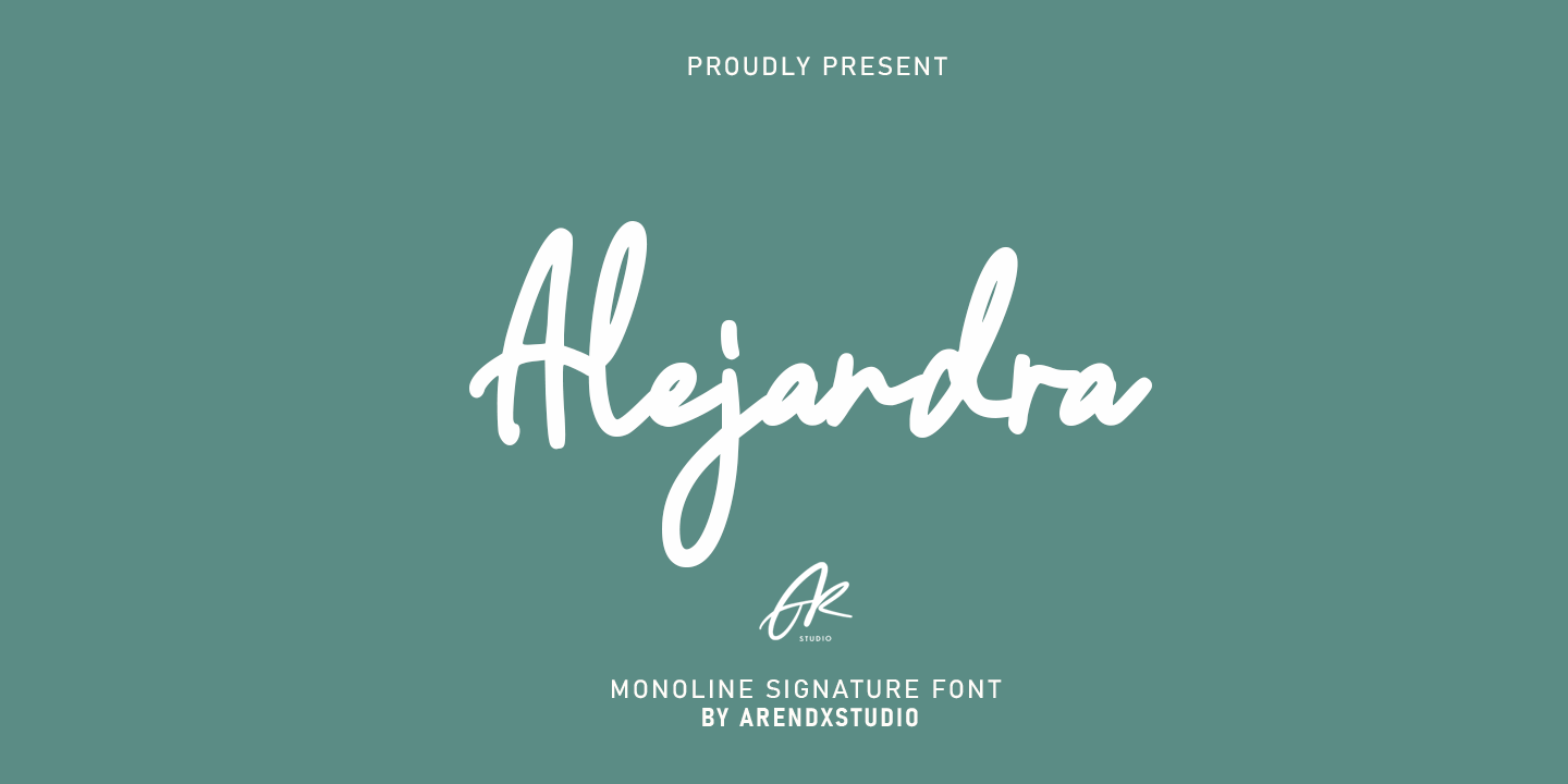 Alejandra Font preview